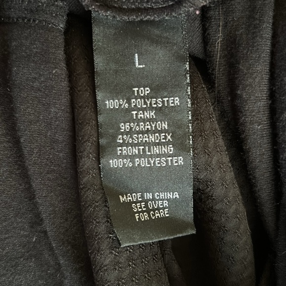 ALYX Sleeveless Tank with Sheer Poncho - Picture 9 of 9